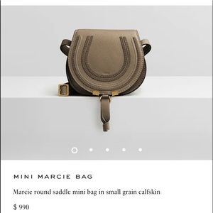 Chloe Mini Marcie Bag